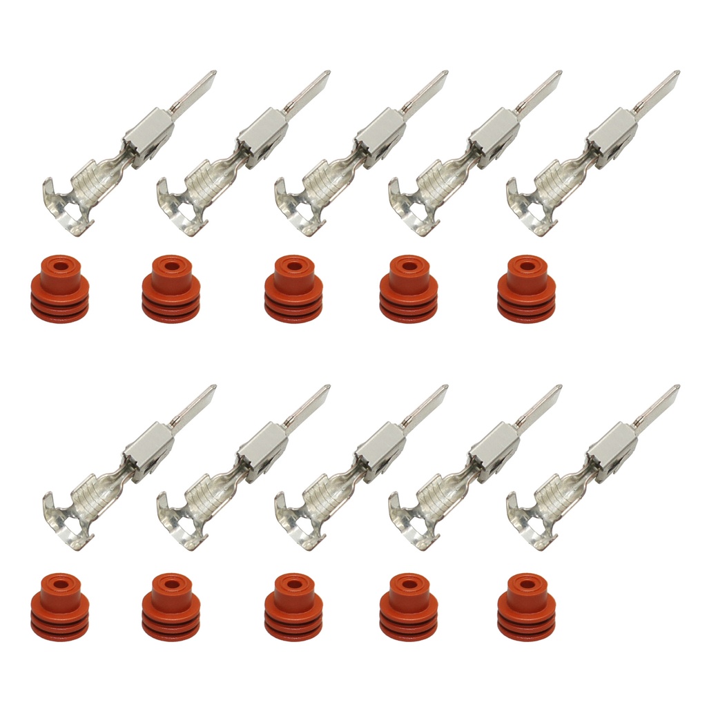 [33-1186-BRAUN] Set Kontakte Seal Stift 5,8x0,8 VW  N 103 193.02 / 103193.02 u. 357972742B 2,50²