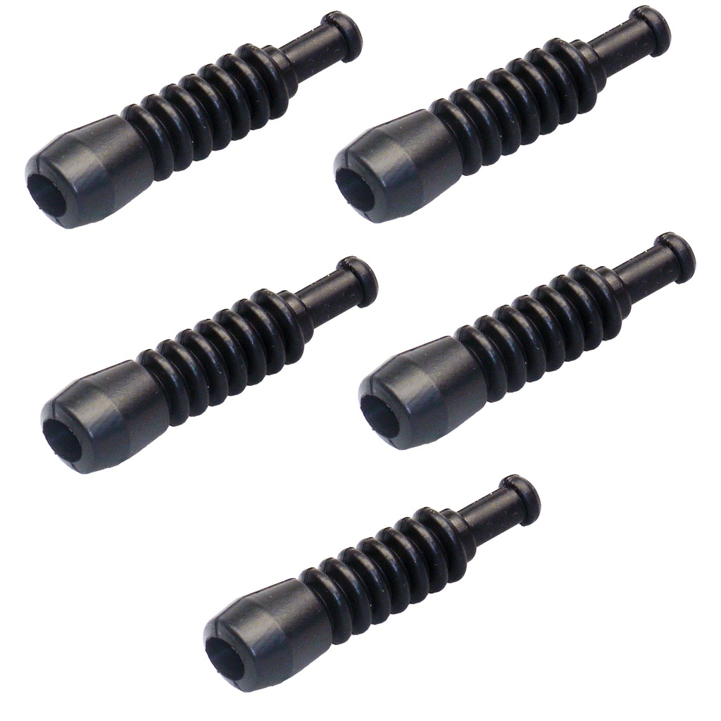 [33-0192-05] 5x Superseal Gummitülle 2-polig Knickschutz Tülle KFZ LKW Motorrad Quad Elektrik