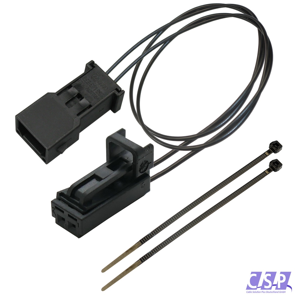 [33-1573] Kabel Kabelsatz Adapter LED Innenleuchte Logo passend wenn  893971632 verbaut AUDI