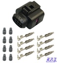 Reparatursatz Stecker 8-pol. passt zu VW AUDI 1J0973814   1J0973714 Stift Buchse