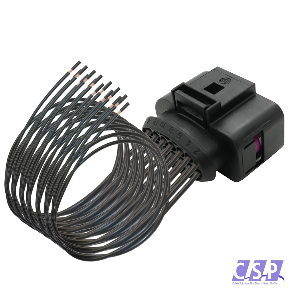 [33-1588] Stecker VW 6X0973717 Reparatursatz 14-pol. Kabelsatz Buchse AUDI 6X0 973 717 Elektrik