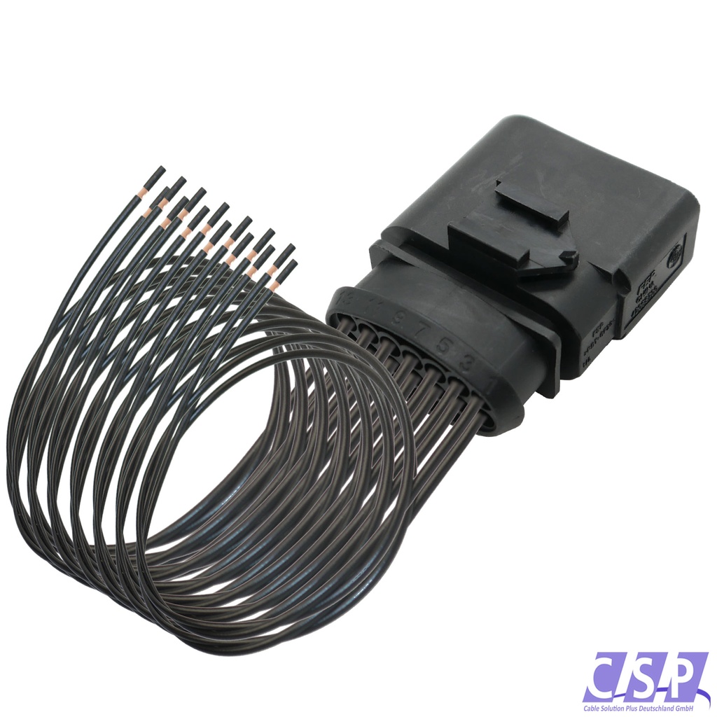 [33-1589] Stecker VW 6X0973817 Reparatursatz 14-pol. Kabelsatz Stift AUDI 6X0 973 817 Elektrik