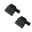 2x Steckerhalter 45° 8P0919136 für Stecker Stift 2-pol. passend zu VW 8D0 973 822