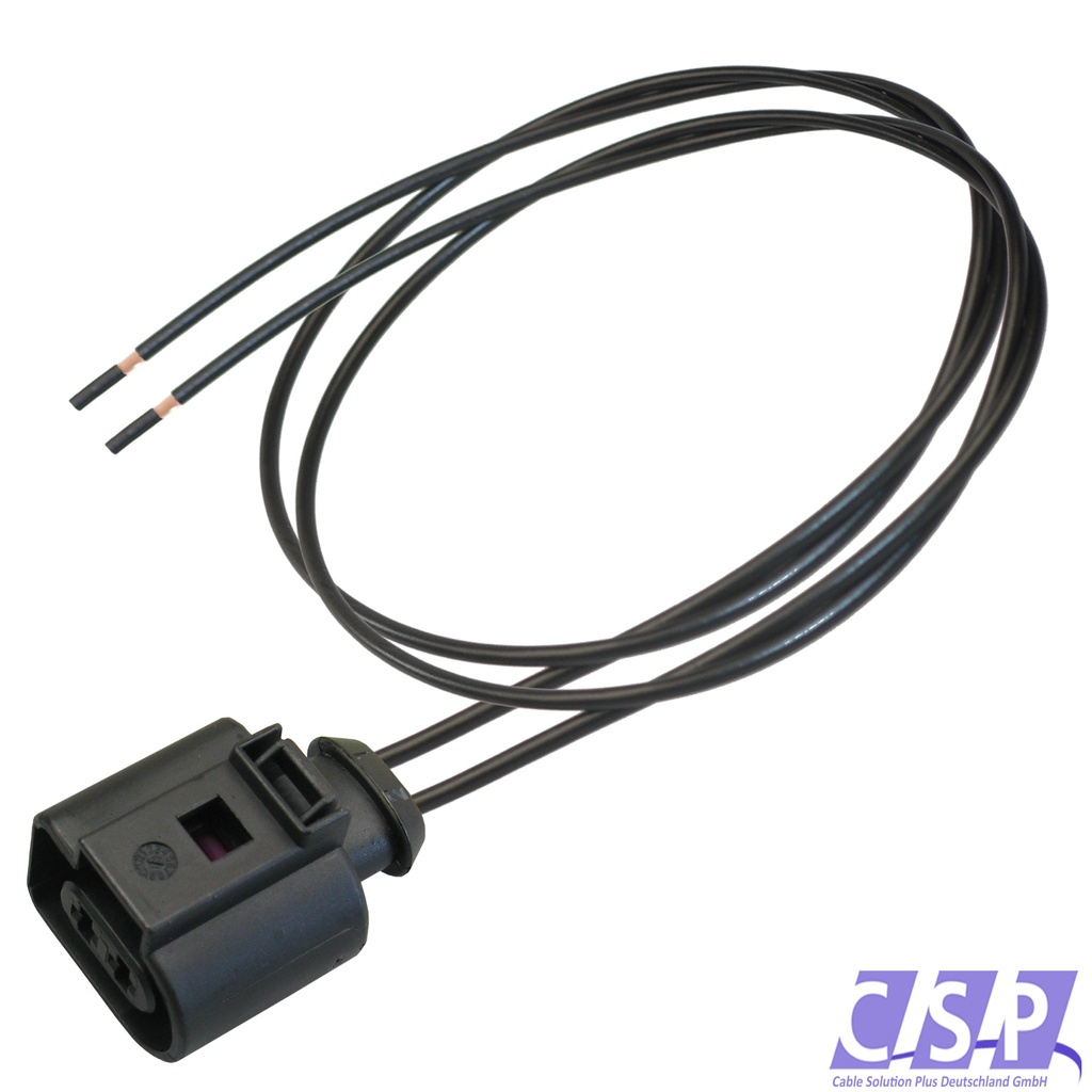 [33-1617] Stecker 2-polig für VW AUDI 1J0973722 Reparatursatz 1,00² Kabelsatz 1J0 973 722