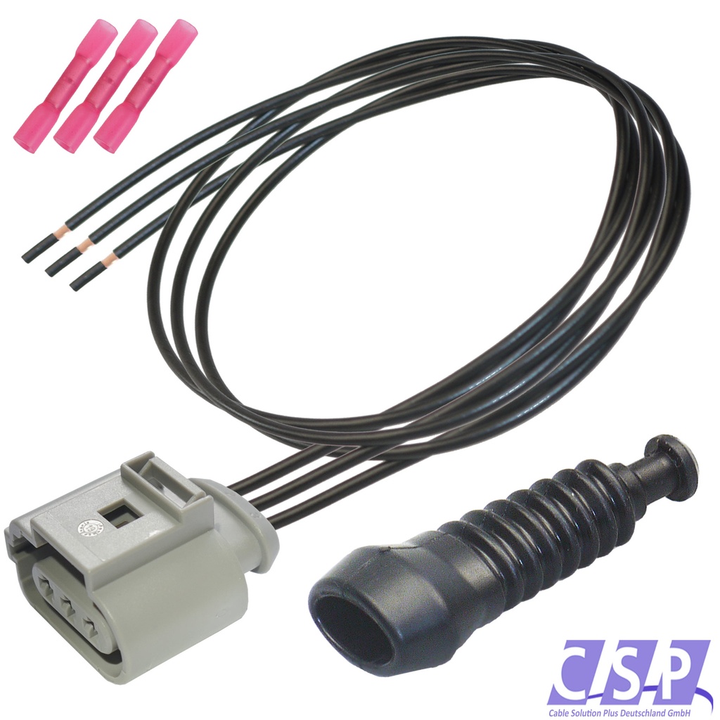 [33-1649] Stecker passend zu VW AUDI 1J0973723G Tülle Reparatursatz 1,00² Kabelsatz Kurbelwellensensor
