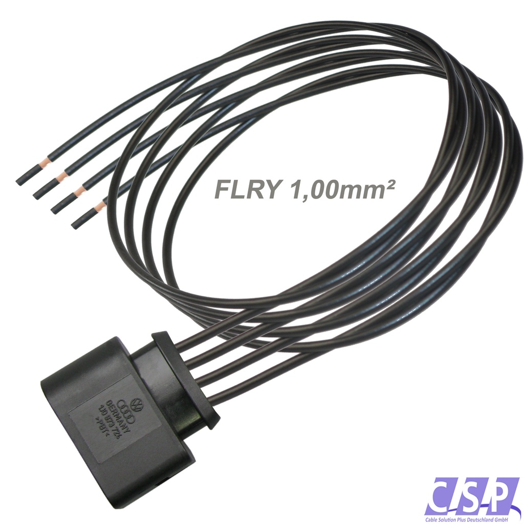 [33-1651] Stecker passt zu VW AUDI 1J0973724 Reparatursatz 1,00² 4-pol. Kabelsatz Zündspule