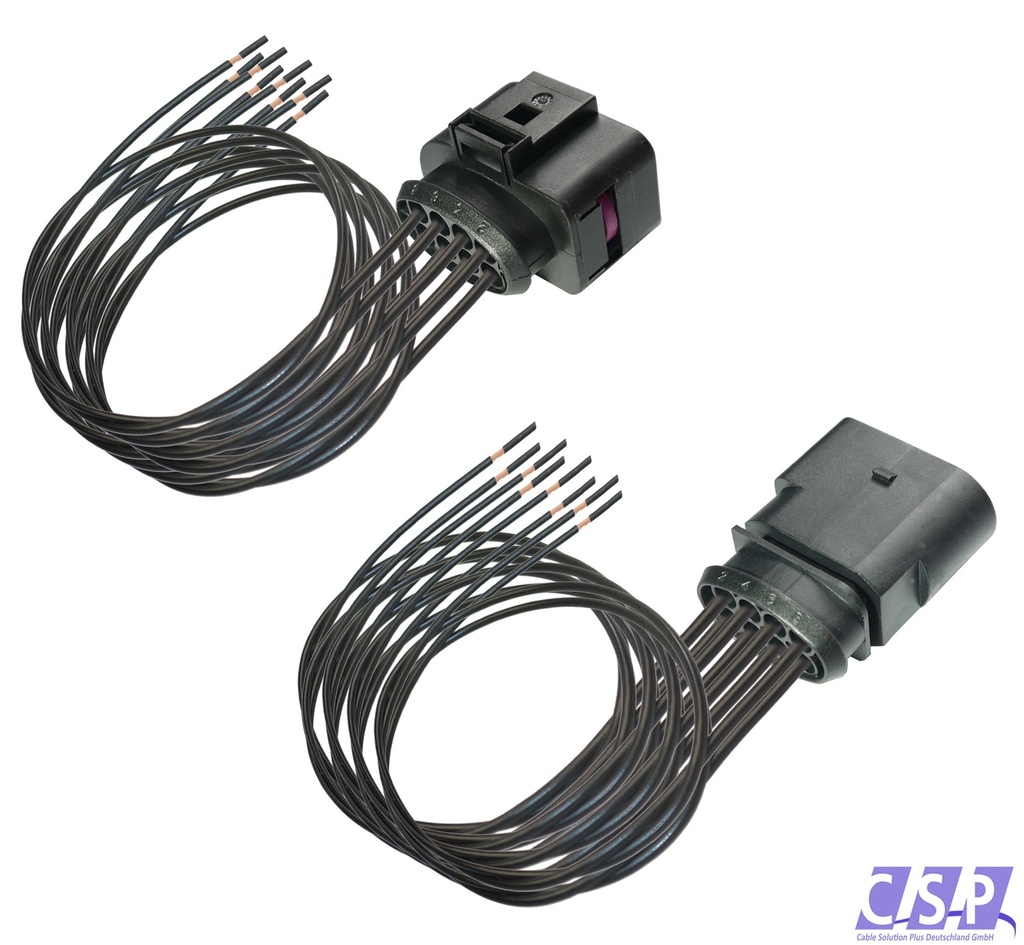 [33-1689] Stecker Set passt zu VW 8D0973734 / 8D0973834 Rep. Satz 8-pol 1,00mm² Kabelsatz