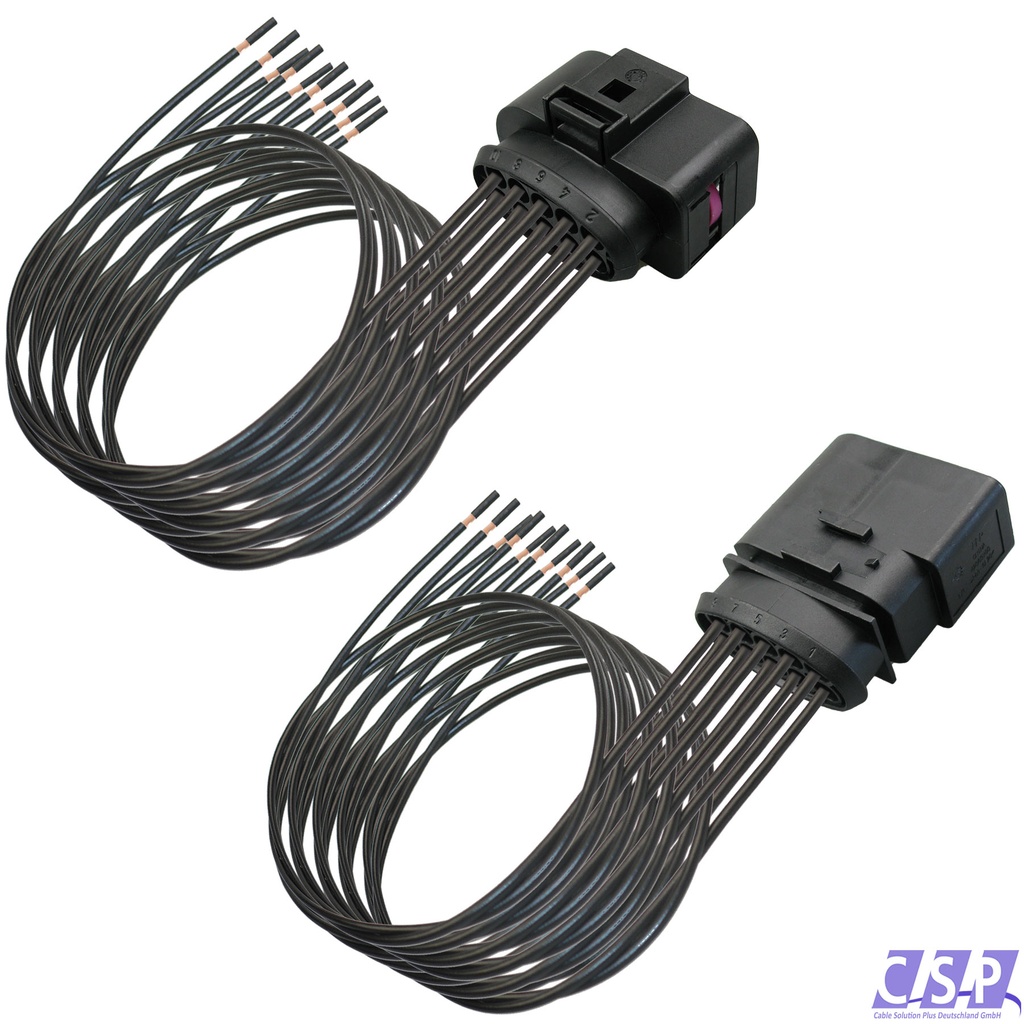[33-1697] Stecker Set passt zu VW 1J0973735 / 1J0973835 Rep. Satz 10-pol 1,00mm² Kabelsatz
