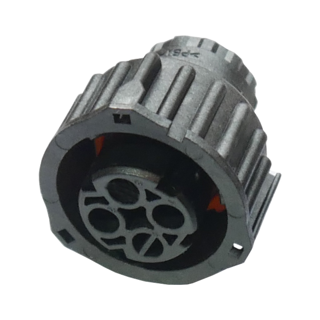 [33-1707] Rundstecker 3 polig AMP DIN 72585 Buchse Rundsteckverbinder Stecker IP67 KFZ