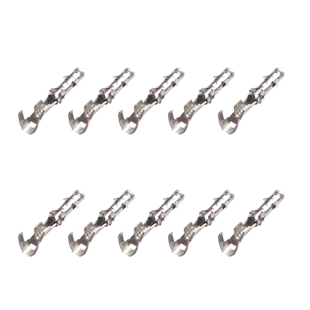 [33-1725] 10x Kontakt f. Rundstecker Buchse 0,50²-1,00mm² DIN 72585 Stecker System 1.50mm