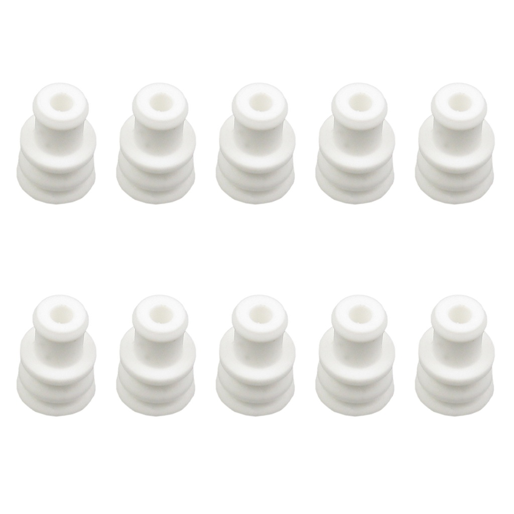 [33-1734] 10x Seal / Dichtung f. Rundstecker Leitung Ø 2,20-3,00mm DIN 72585 Stecker System 1.50mm