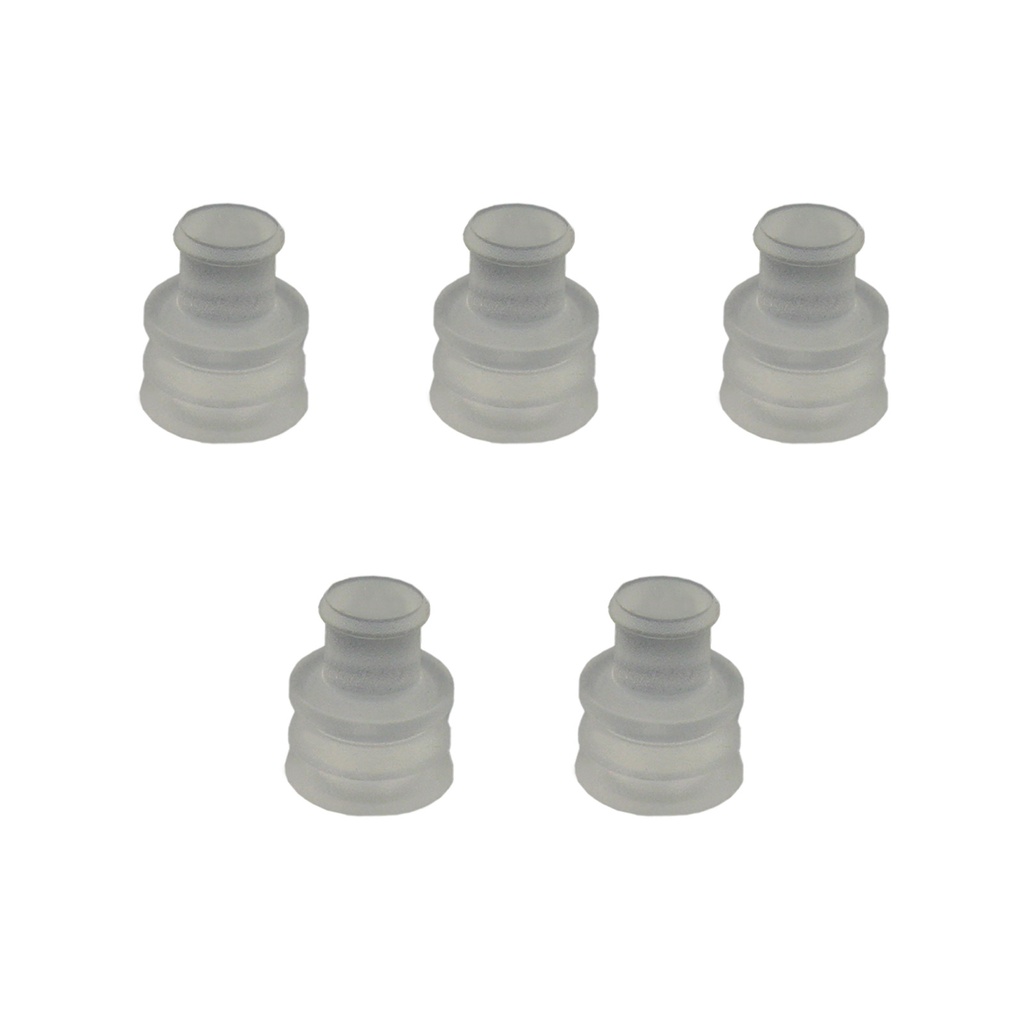 [33-1750] 5x Blindstopfen f. Rundstecker Kammer Ø 5,20-5,40mm DIN 72585 System 1.5mm / 2.50mm