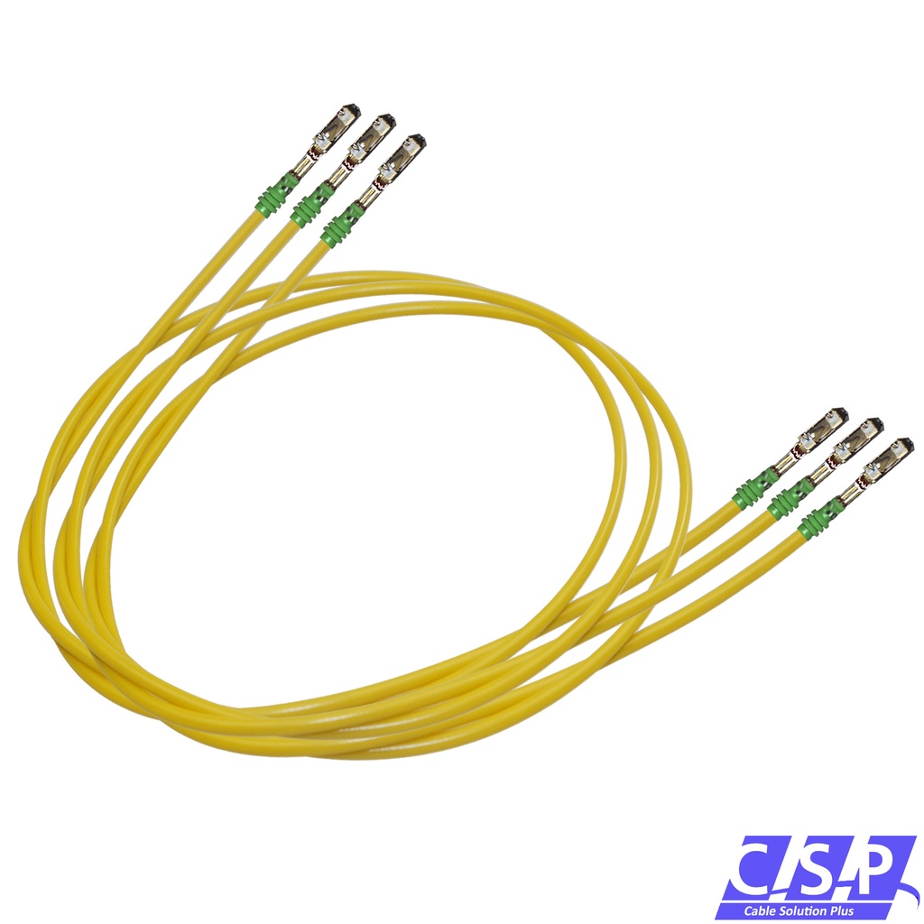 [33-1820-X3] 3x Reparaturleitung MQS wie VW AUDI 000979009E Seal FLRY 0,50mm² Reparaturkabel Pin 