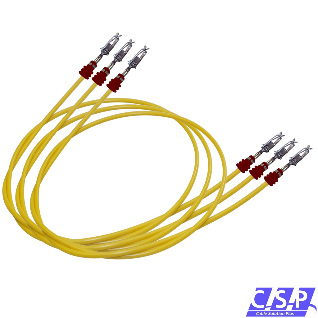 [33-1798-X3] 3x Reparaturleitung SPT Buchse wie VW 000979227E Seal FLRY 2,50mm² Reparaturkabel