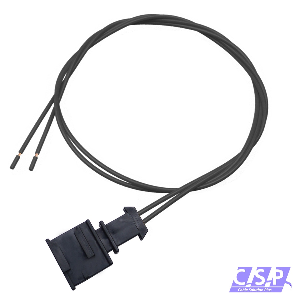[33-1860] Reparatursatz Kabelsatz 2-polig wie VW AUDI 3B0972712 3B0 972 712 Stecker Stift