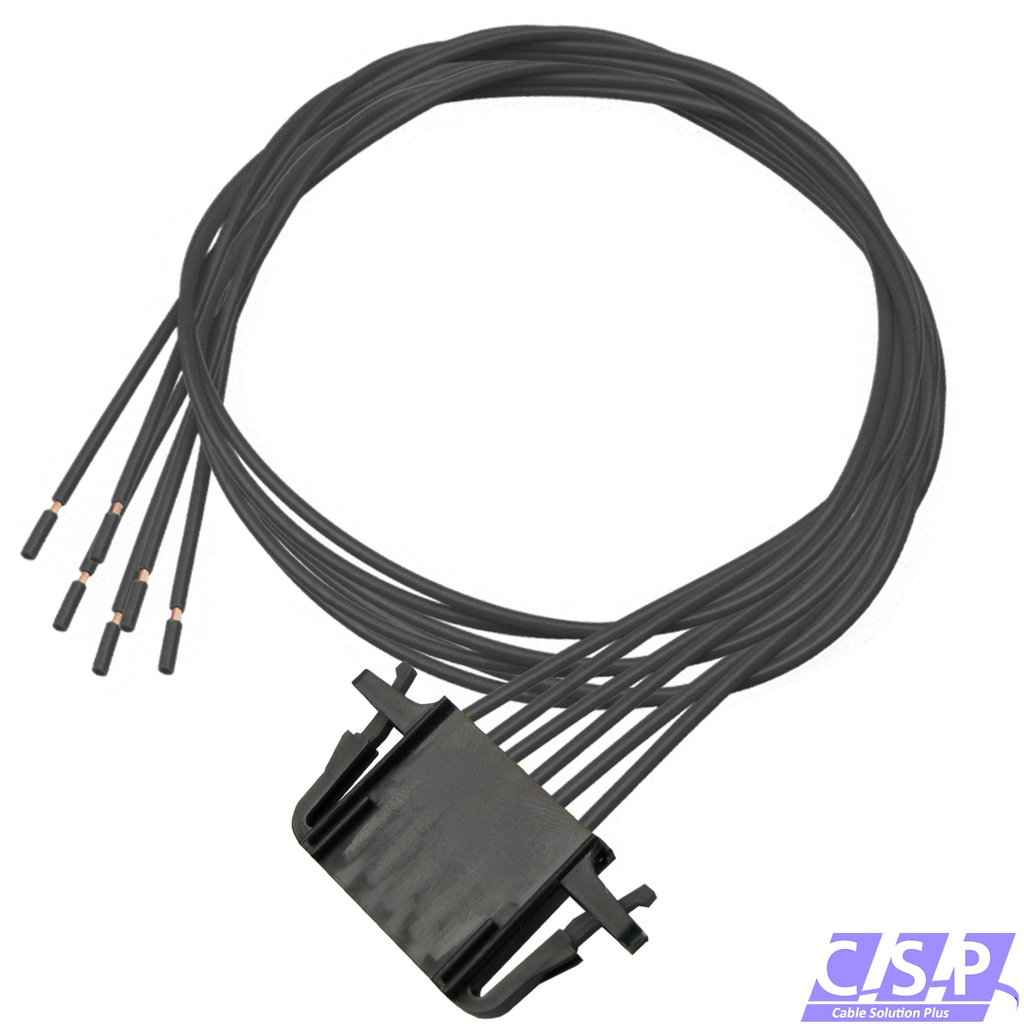 [33-1865] Reparatursatz Kabelsatz 6-polig wie VW AUDI 3B0972706 3B0 972 706 Stecker Buchse