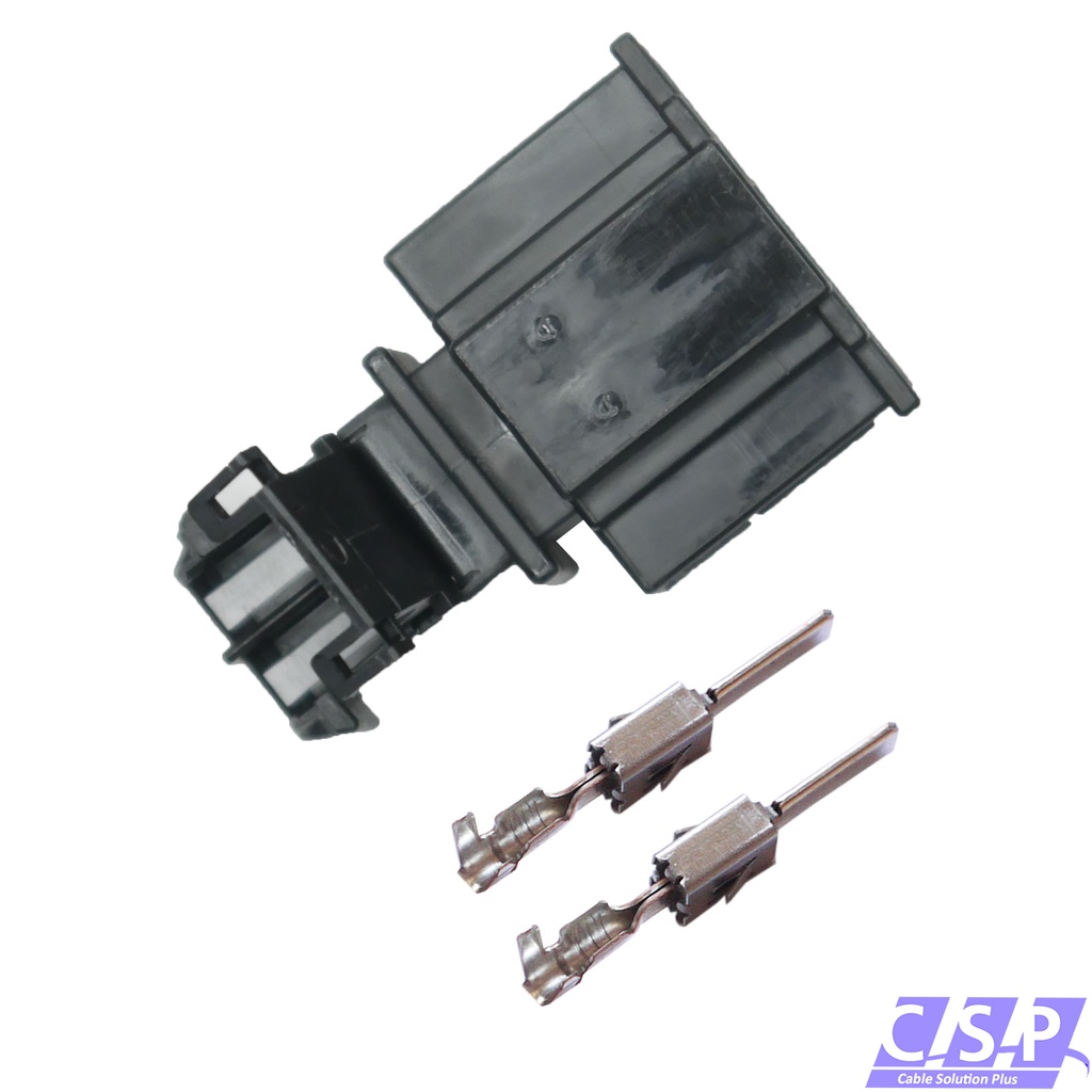 [33-1868] Reparatursatz 2-polig Stecker wie VW AUDI 1J0972712 1J0 972 712 Steckverbinder