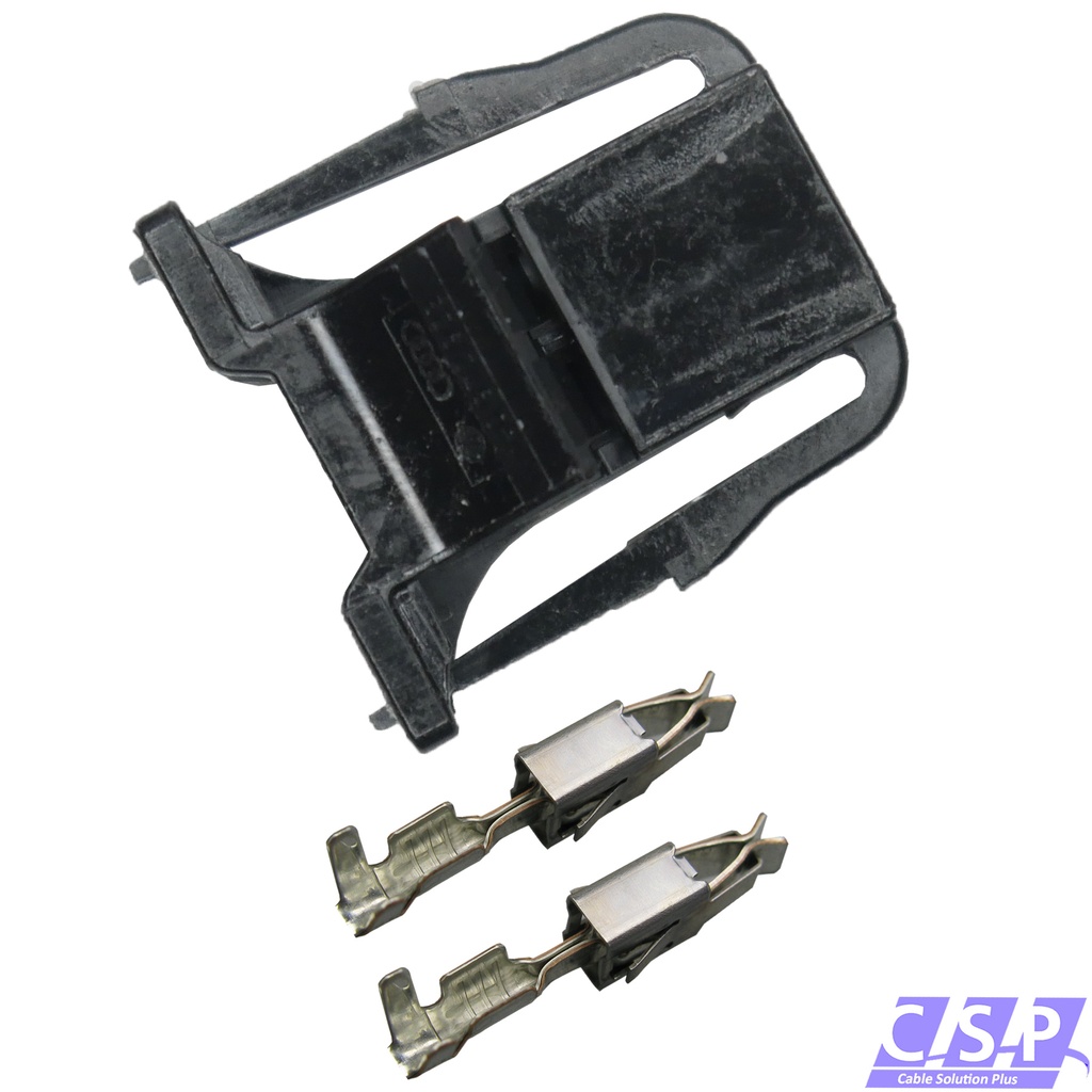 [33-1870] Reparatursatz 2-polig Stecker wie VW AUDI 1J0972923 1J0 972 923 Steckverbinder