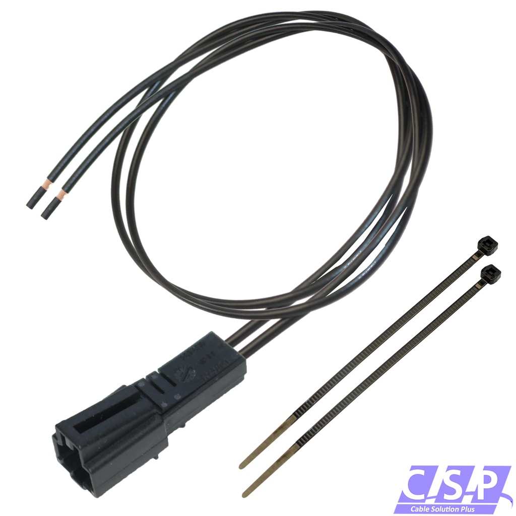 [33-1893] Reparatursatz Kabelsatz Stecker 2-polig wie VW AUDI 4E0972575 Steckverbinder