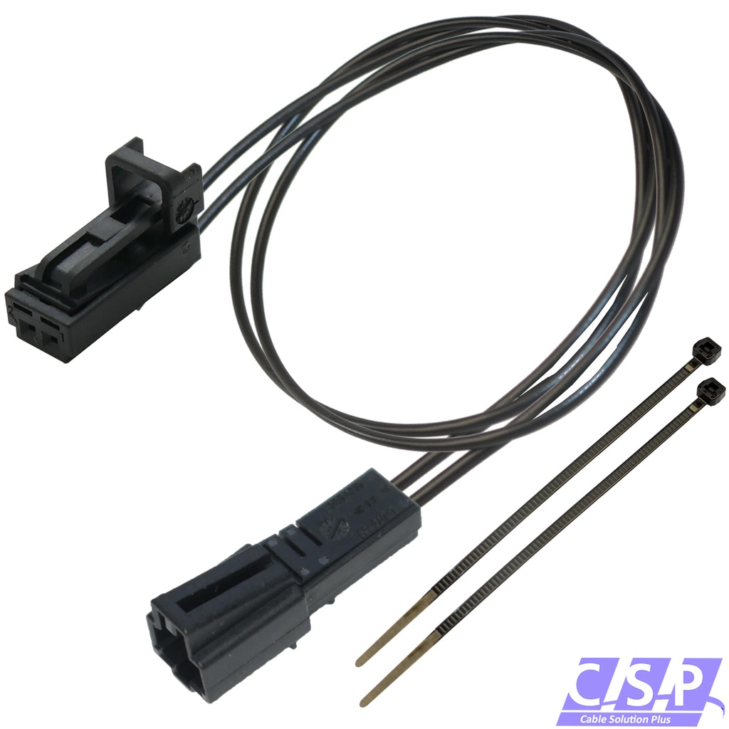 [33-1896] Reparatursatz Kabelsatz Verlängerung Stecker 2-polig wie VW 4E0972575 4B0971832