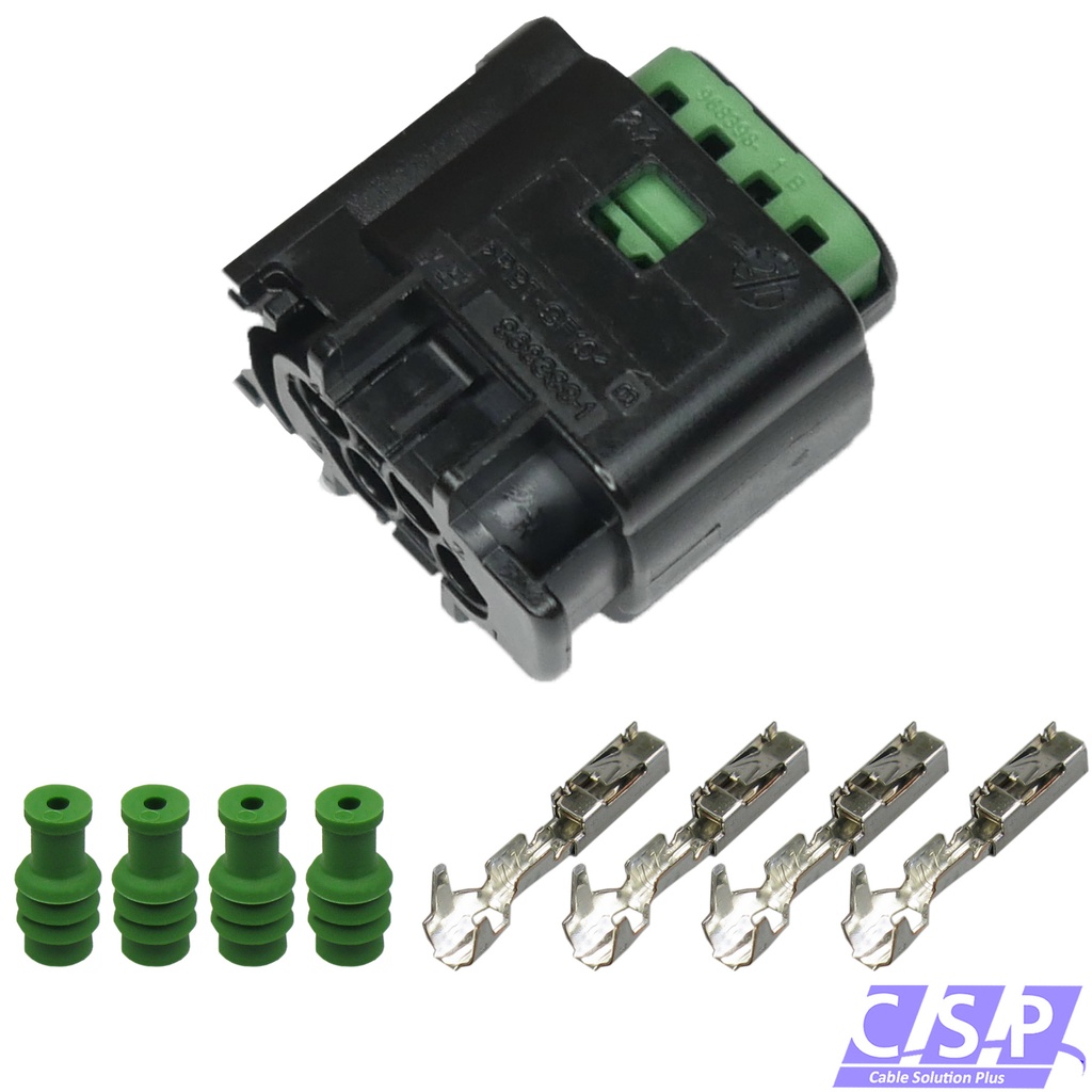 [33-1901] Reparatursatz Stecker 4-polig zu VW AUDI 8E0971934 8E0 971 934 Gaspedalsensor
