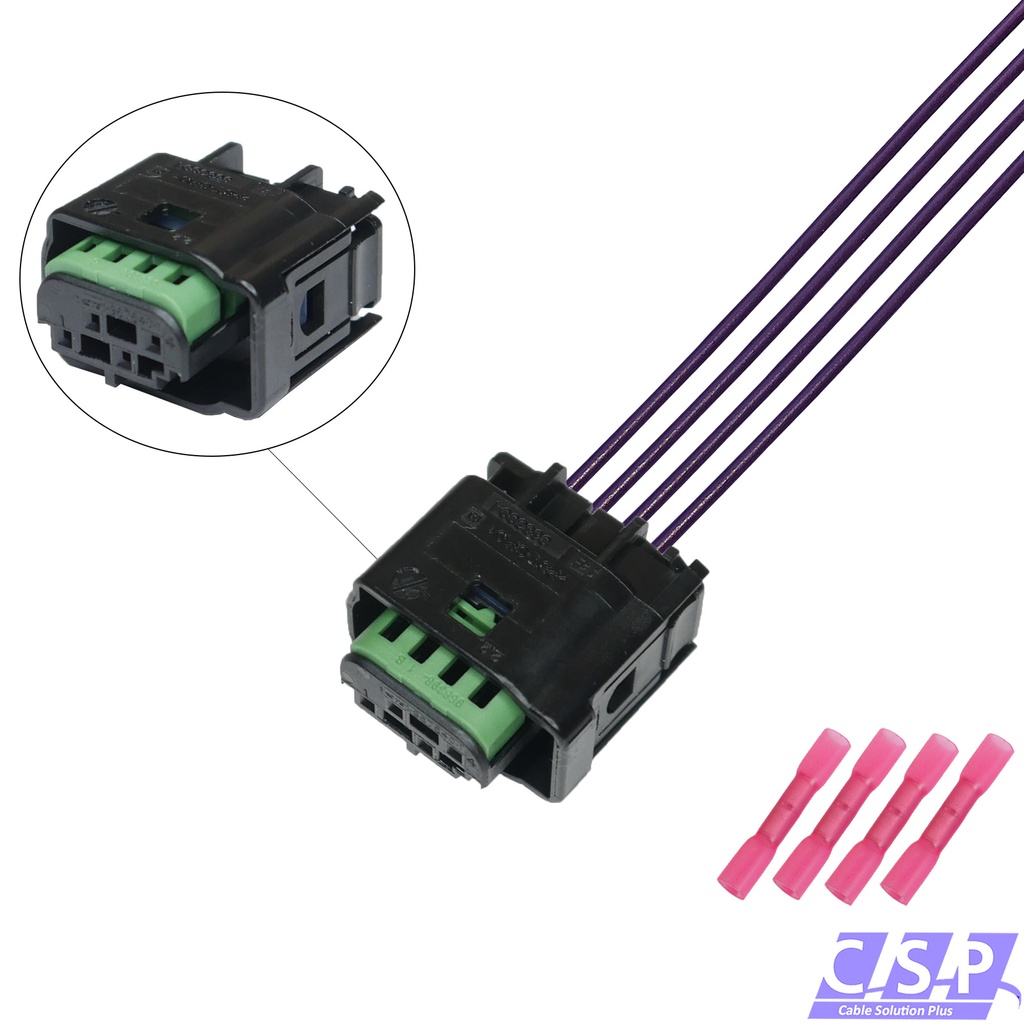 [33-1902] Reparatursatz Kabelsatz Stecker 4-polig zu VW AUDI FORD 8E0971934 8E0 971 934