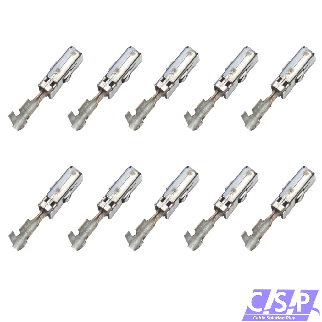 [33-1914-010] 10x MCP 2,8 Kontakt Stecker Crimp Buchse 0,50-1,00mm² 1241388-1 / 105114.01