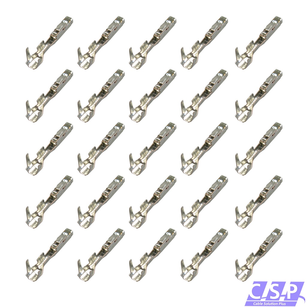 [33-0821-025] 25x MCON 1,2 LL Kontakt Stecker Crimp Buchse 0,50mm²-0,75mm² 1452668 gedichtet