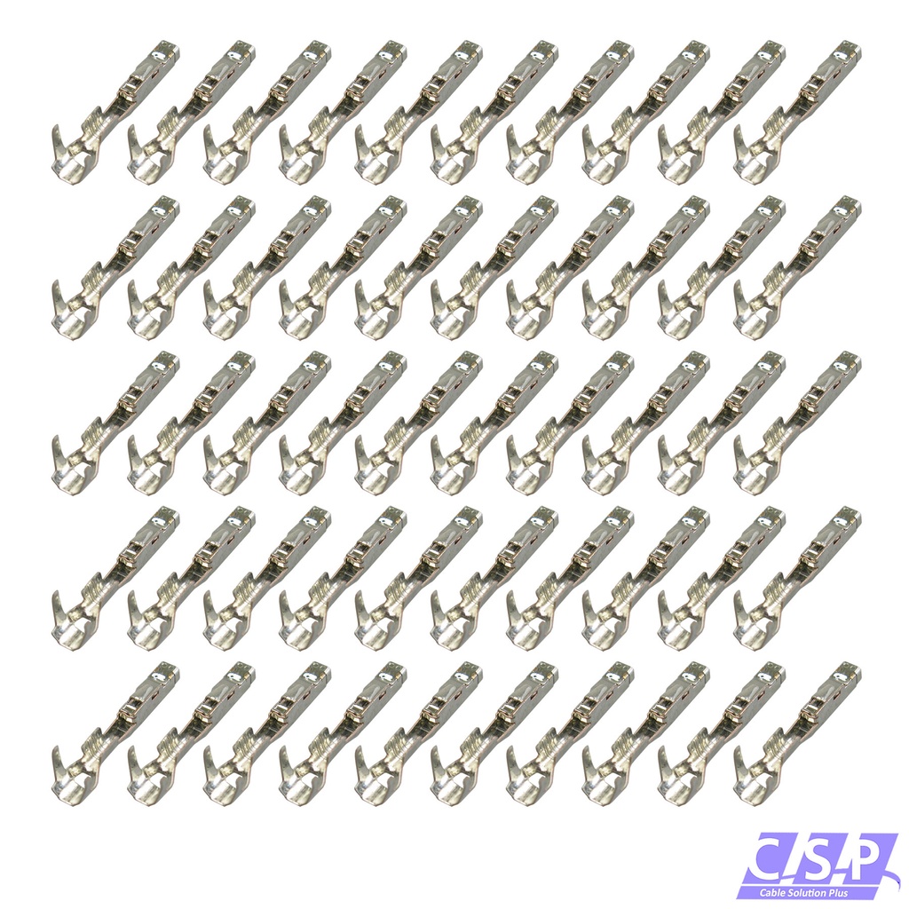 [33-0821-050] 50x MCON 1,2 LL Kontakt Stecker Crimp Buchse 0,50mm²-0,75mm² 1452668 gedichtet