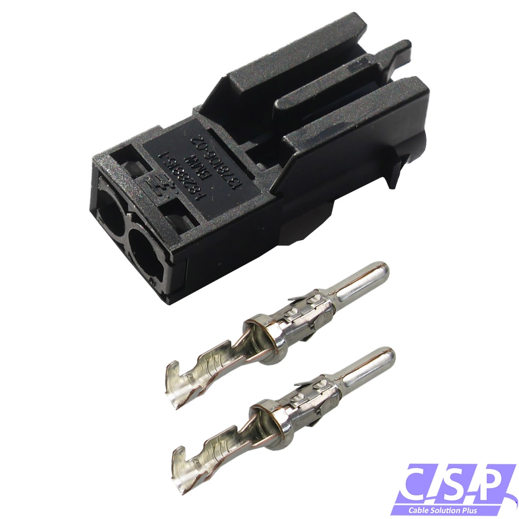 [33-1929] Reparatursatz 2-polig Stecker Stift wie BMW 1378106.9 System 2.50 TE 1-828815-1