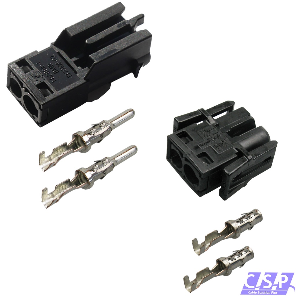 [33-1933] Reparaturset 2-polig Stecker wie BMW 1378106.9 / 1378108.9 TE 82815-1 82816-1