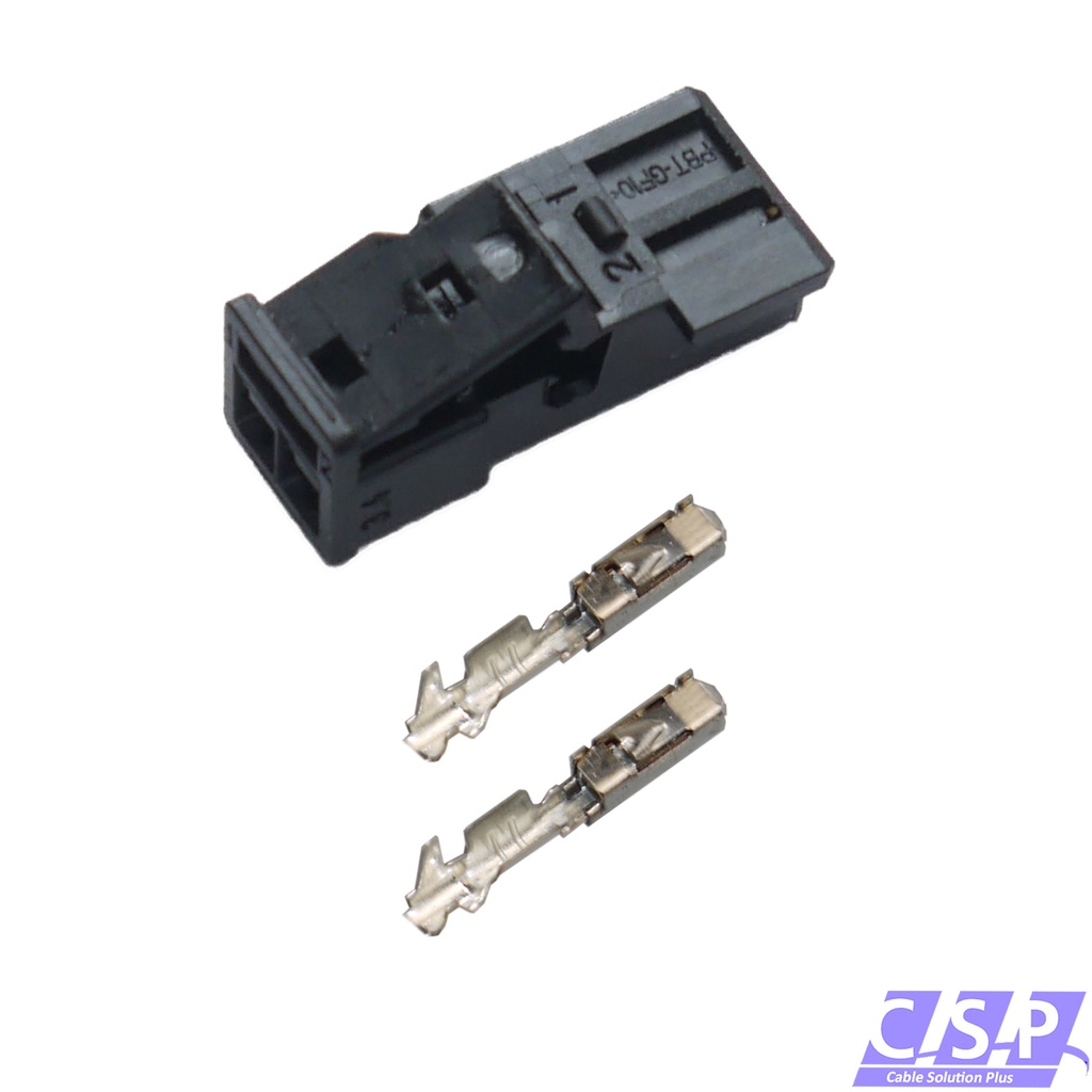 [33-1937] Reparatursatz Stecker 2-polig 0,50²-0,75² passt zu VW 3B0973115A TE 1-1718333-1