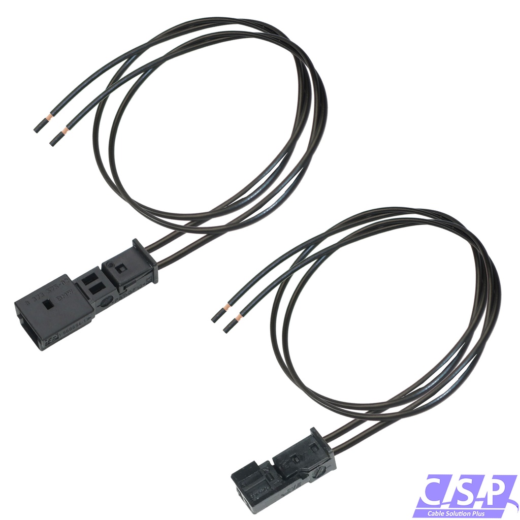 [33-1940] Reparaturset Stecker 2-polig passt zu BMW 8373575 / VW 3B0973115A TE 1-1718333-1