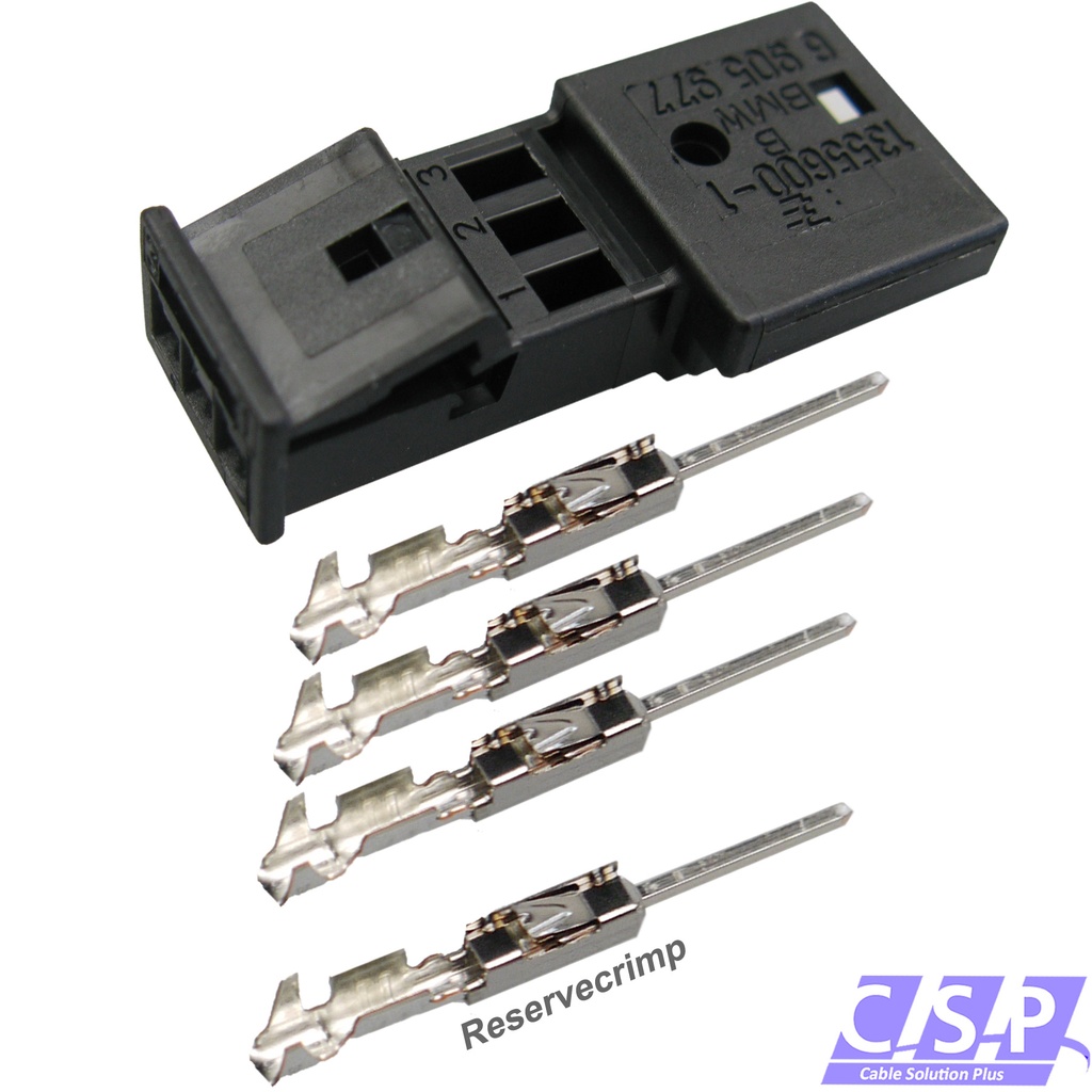 [33-1942] Reparatursatz MQS Stecker 3-polig 0,50²-0,75² passt zu BMW 6905977 6 905 977
