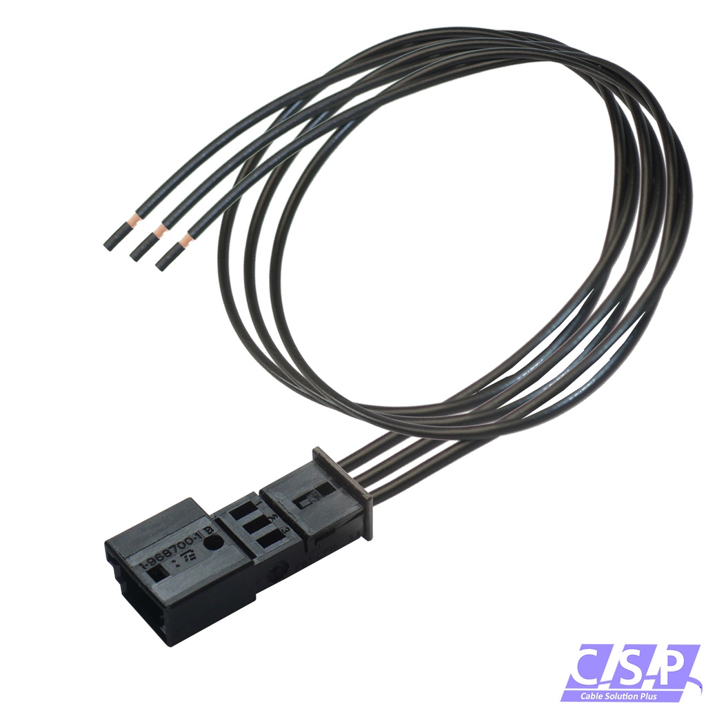 [33-1947] Reparatursatz Kabelsatz Stecker 3-polig passt zu BMW 6905977 VW 3D0973332 968700