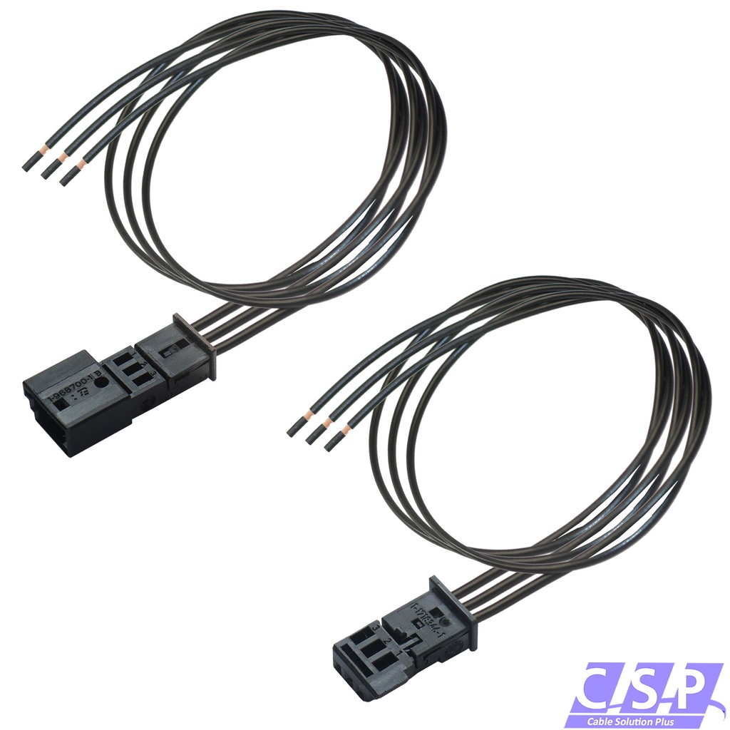 [33-1951] Reparaturset Stecker 3-polig passend BMW 6905977 8377064 VW 3D0973332 1C0972119B