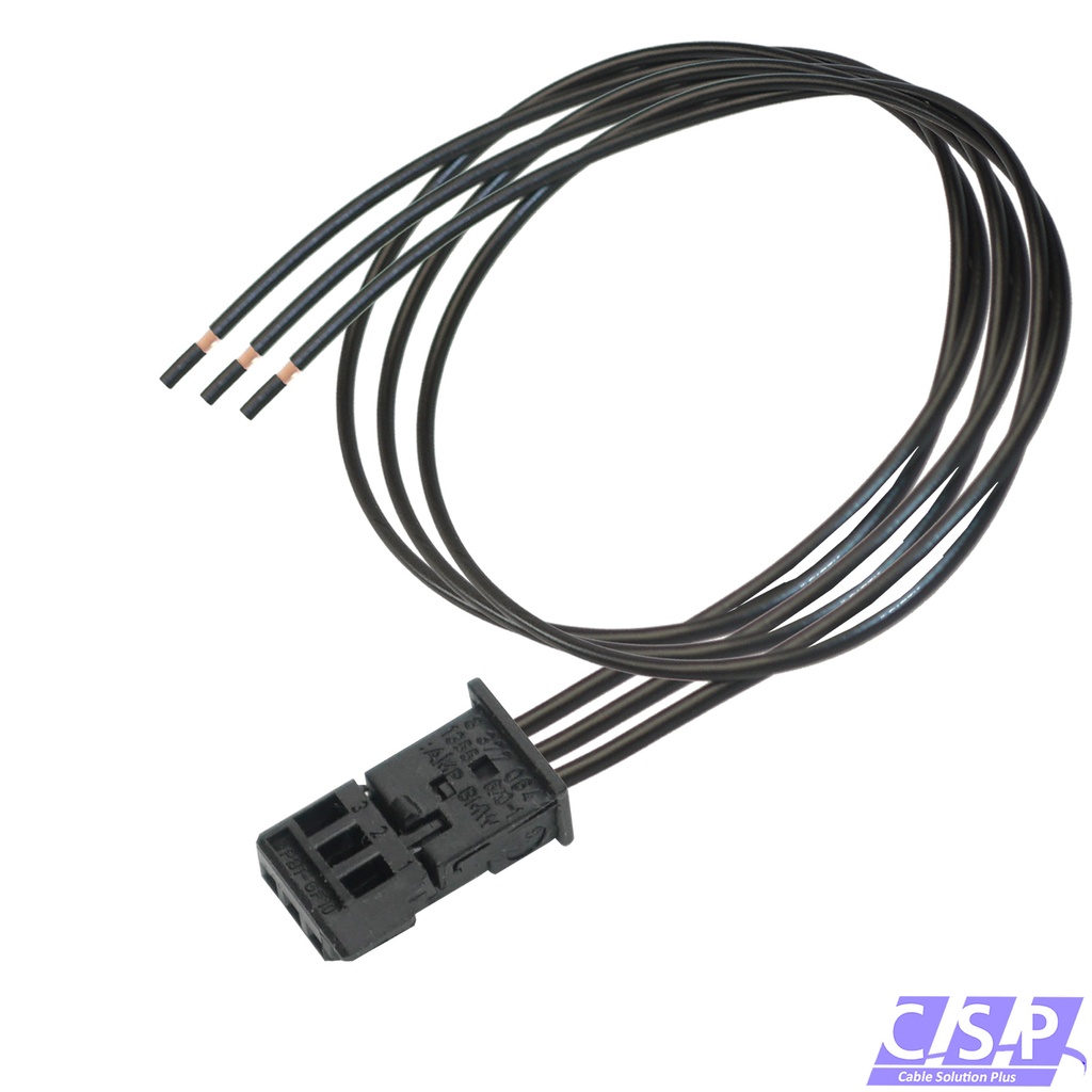 [33-1950] Reparatursatz Kabelsatz MQS Stecker 3-polig passt zu BMW 8377064 / 8 377 064