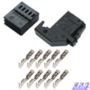Reparaturset MQS Stecker 10-polig 0,50²-0,75² wie VW 1J0972930A / 1J0 972 930A