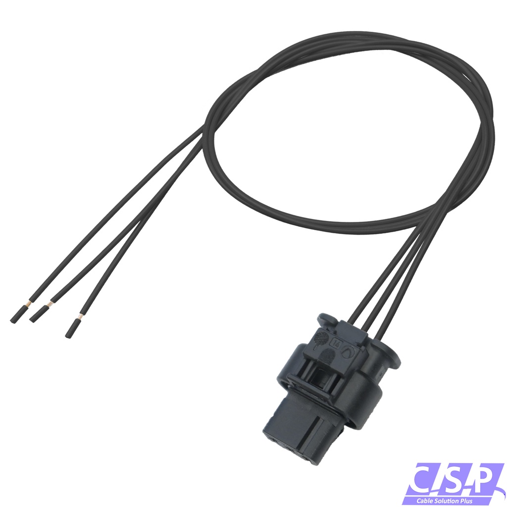 [33-1964] Reparatursatz Kabelsatz 3-polig Stecker wie VW 3C0973203 / 3C0 973 203 z.B. PDC