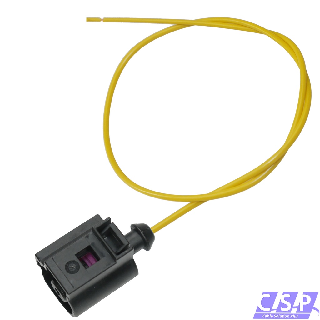 [33-1969] Reparatursatz Kabelsatz Stecker 1-polig wie VW 1J0973081 z. B. Öldruckschalter