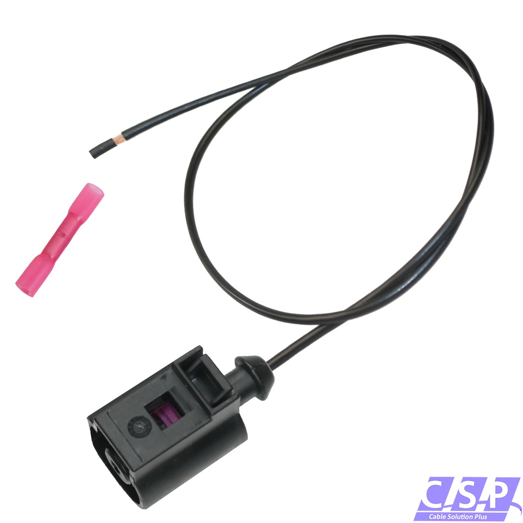[33-1970] Reparatursatz Kabelsatz Stecker 1-polig wie VW 1J0973701 z. B. Öldruckschalter