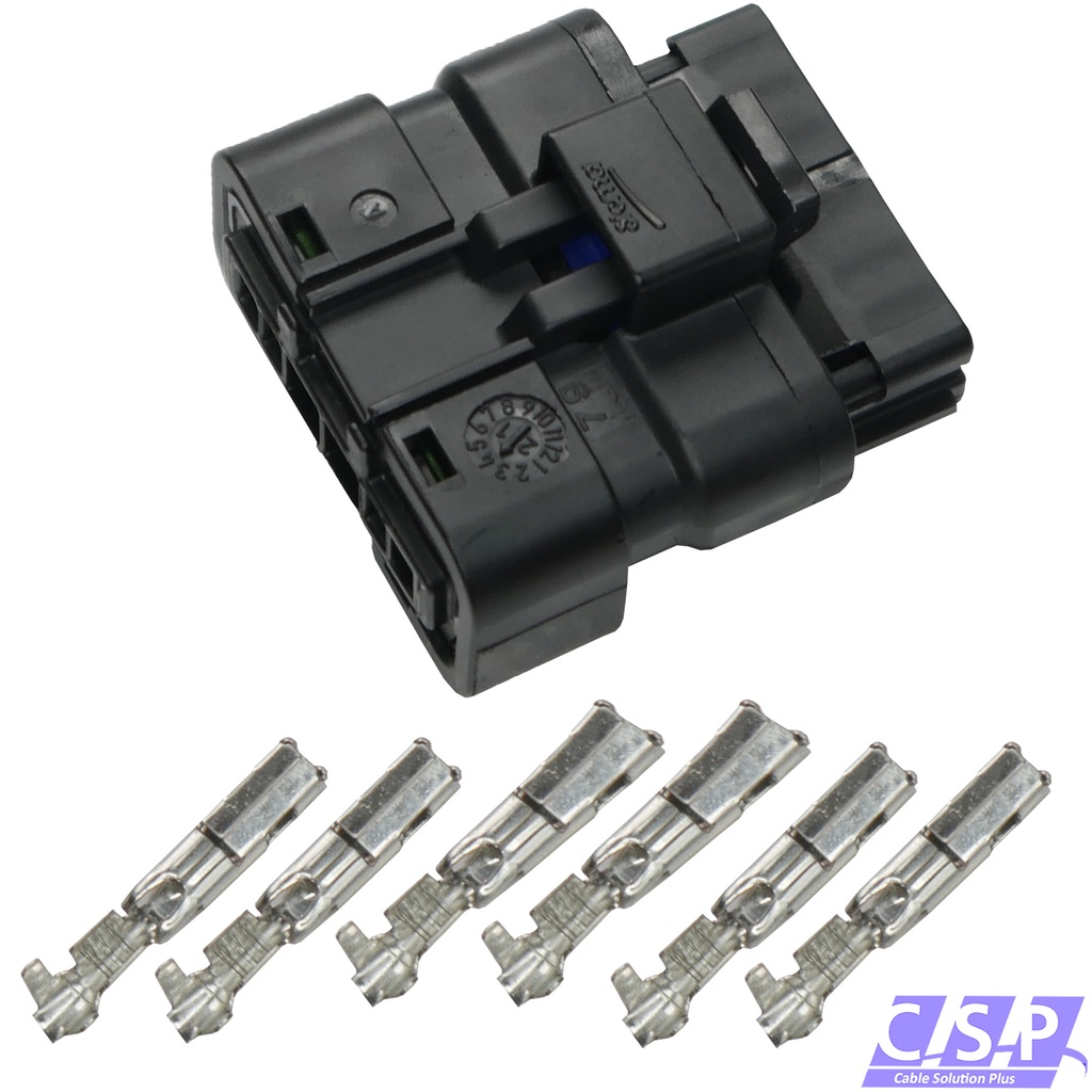 [33-1993] Reparatursatz Stecker 6-pol Nissan Micra III (K12) Heckleuchte Rückleuchte Licht