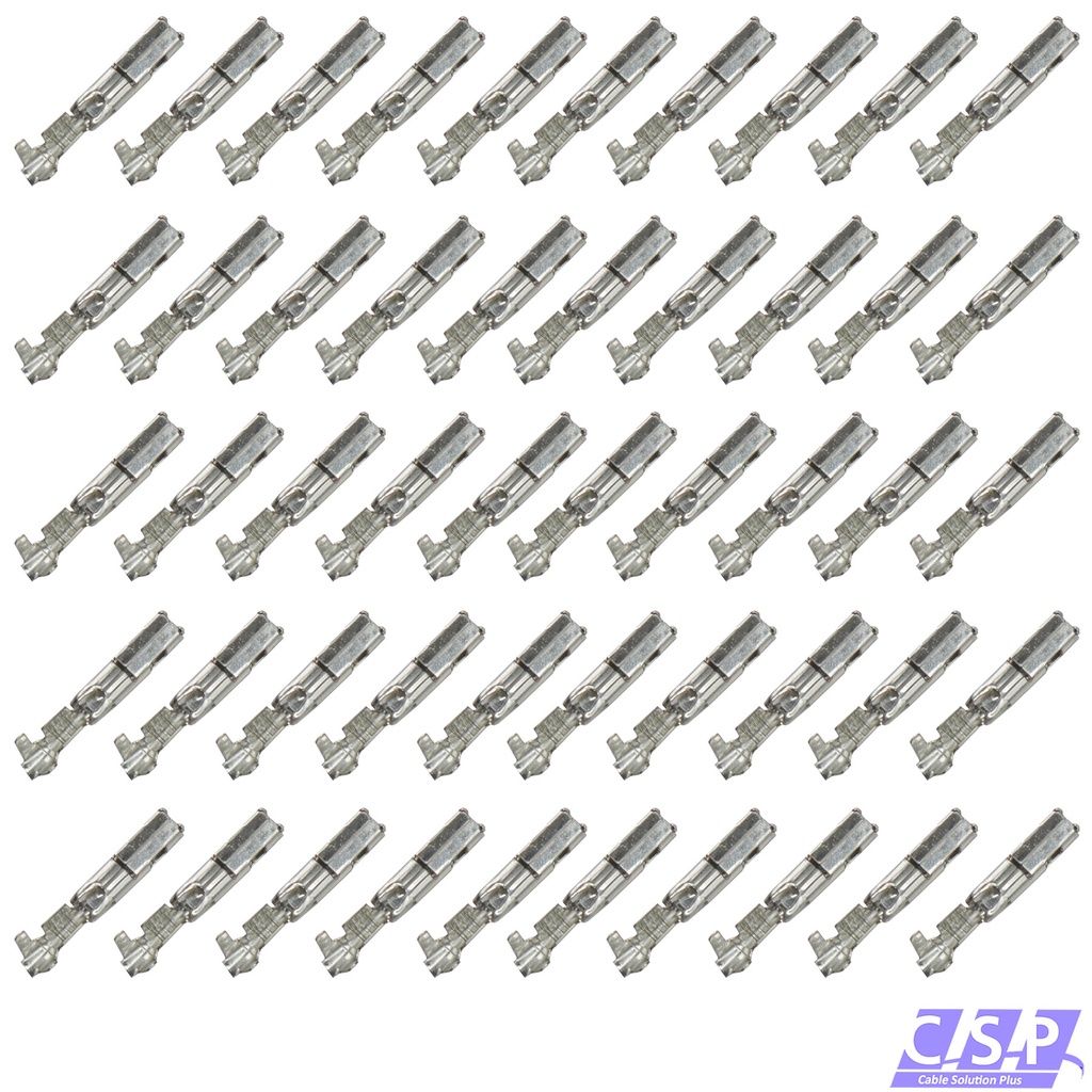 [33-1988-50] 50x Sicma 1.5x0,8 Kontakt Buchse 1,00-2,00mm² 211CC2S2160P Female Terminal Crimp