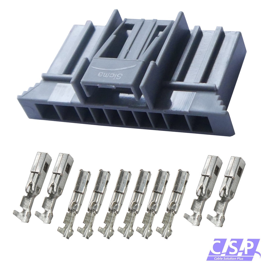 [33-2006] Reparatursatz Stecker 10-pol passt zu FIAT Panda Body-Computer Steuergerät Licht