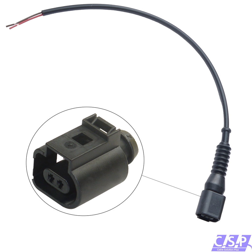 [33-2011] Reparatursatz Stecker Buchse passt zu VW 1J0973702 Verschleißanzeige, ABS, ESP