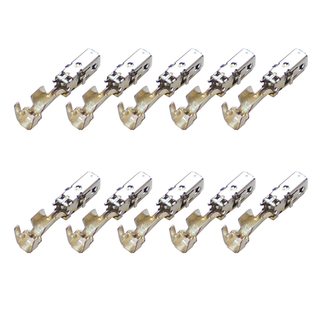 [33-2022] 10x BOSCH BDK 2,8 Dämpfungskontakt 1 928 498 057, 1928498057 Buchse 1,5-2,5mm²