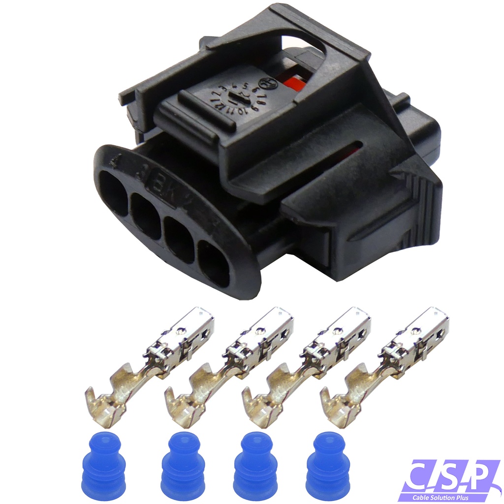 [33-2020] Reparatursatz Stecker 4-polig Luftmassenmesser Lambdasonde Drucksensor Opel Fiat Ford Renault