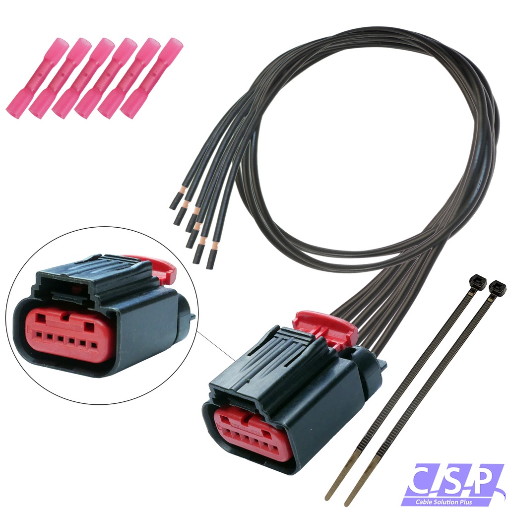 [33-2060] Rep. Satz Kabel Stecker Luftmassenmesser LMM passend zu Citroën Fiat Ford Peugeot