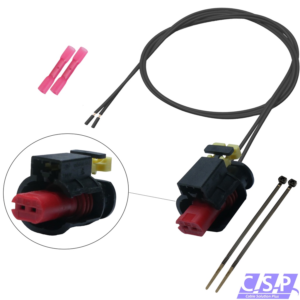 [33-2080] Stecker Kabel 2-pol Raddrehzahlsensor Kurbelwellenpositionssensor zu Fiat, Alfa 