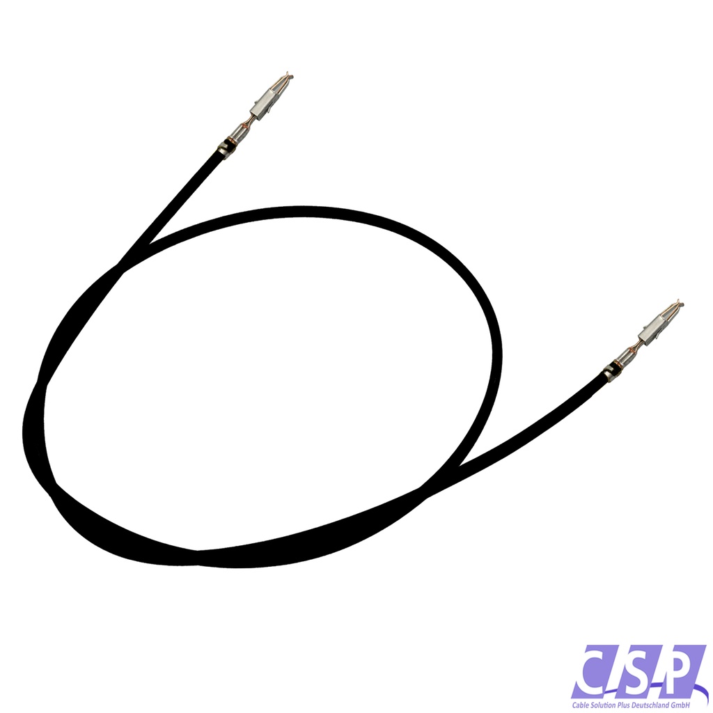 [33-1766-SW] Reparaturleitung schwarz wie VW AUDI 000979131E FLRY 1,00mm² Reparaturkabel Pin
